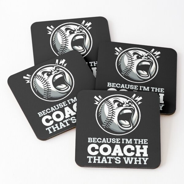 Item preview, Angry Baseball Coach: Because I'm the Coach That's Why designed and sold by Victor Shadehorn.