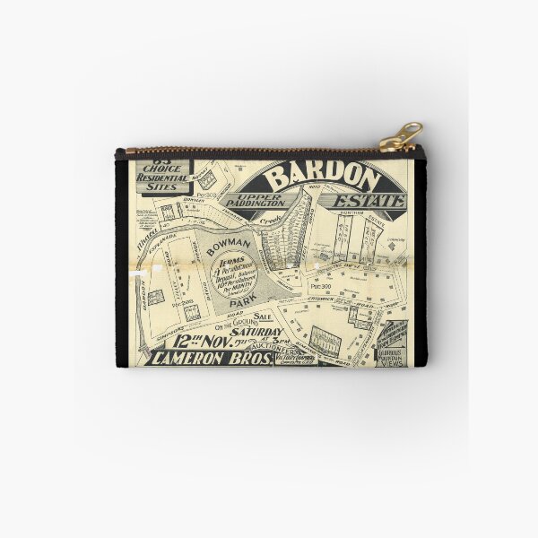 Item preview, Mapa de la finca Bardon, Upper Paddington (ahora Bardon), mapa de suburbio antiguo de 1921 Mapa de bienes raíces designed and sold by housedetective.