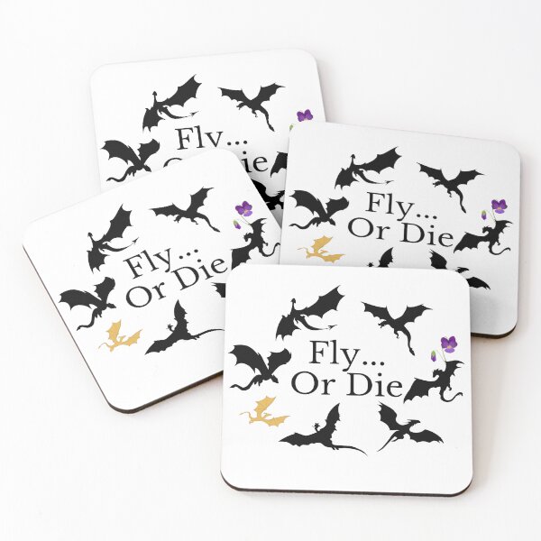 Item preview, Fly... or Die designed and sold by Hannah's Stickers.
