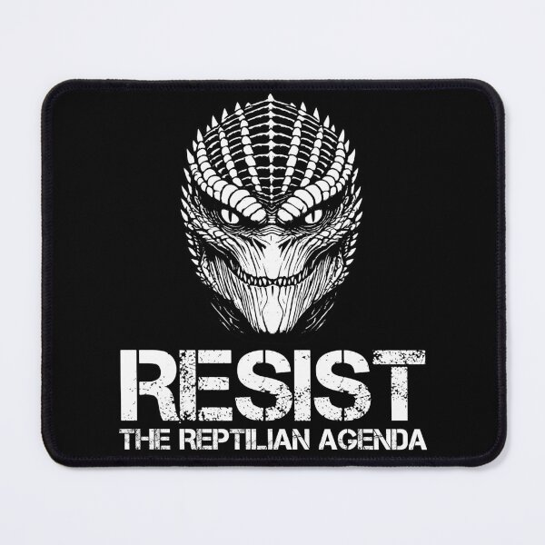 Item preview, Resist the Reptilian Agenda - Conspiracy Theory Reality designed and sold by Victor Shadehorn.