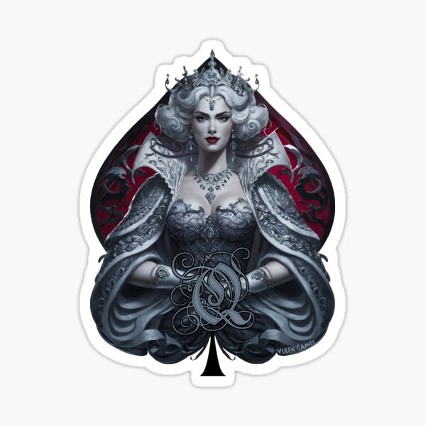 Item preview, Majestic Queen Of Spades designed and sold by Vixen-Games.