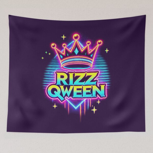 Item preview, Rizz Qween Bold Women’s Rizzler W Rizz Royal Design designed and sold by Victor Shadehorn.