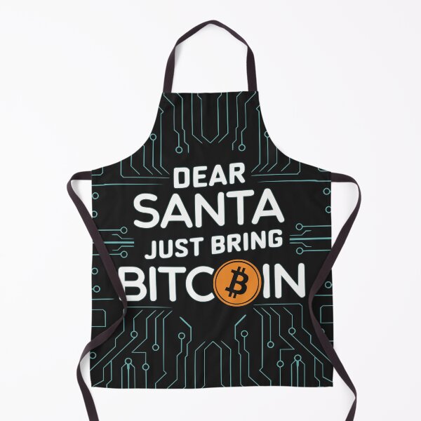 Item preview, Dear Santa: Crypto Christmas Circuit Art designed and sold by cabana.space.
