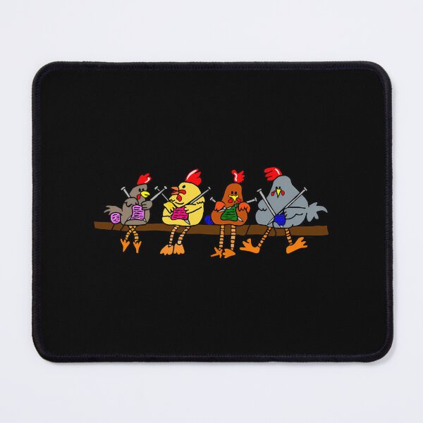 Item preview, Knitting Chickens designed and sold by run-rotee.