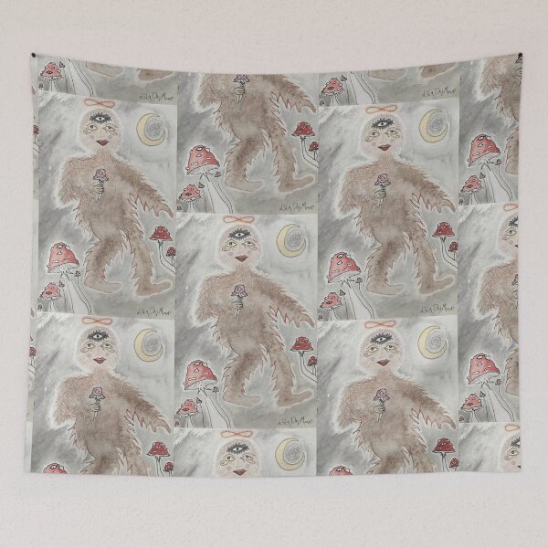 Item preview, Foraging Sasquatch designed and sold by Lila-Day-Moon.