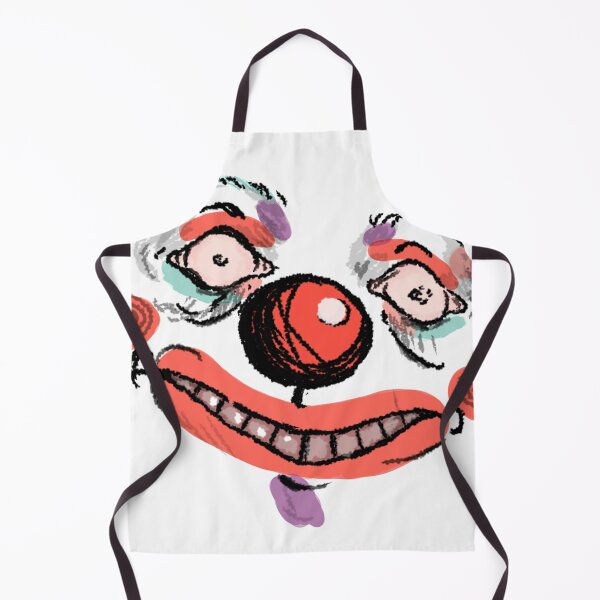 Item preview, Creepy Old Clown Grin designed and sold by DWStudioDrops.