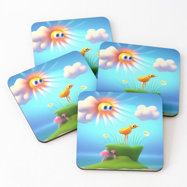 Item preview, Crazy Bird and Goofy Sun designed and sold by Twittlefish.