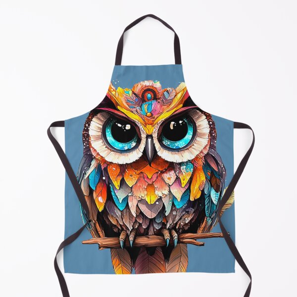 Item preview, Vibrant Enchanted Owl designed and sold by SaiLeiSie.