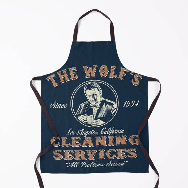 Item preview, Mr. Wolf Cleaning Services II designed and sold by Alema Art.