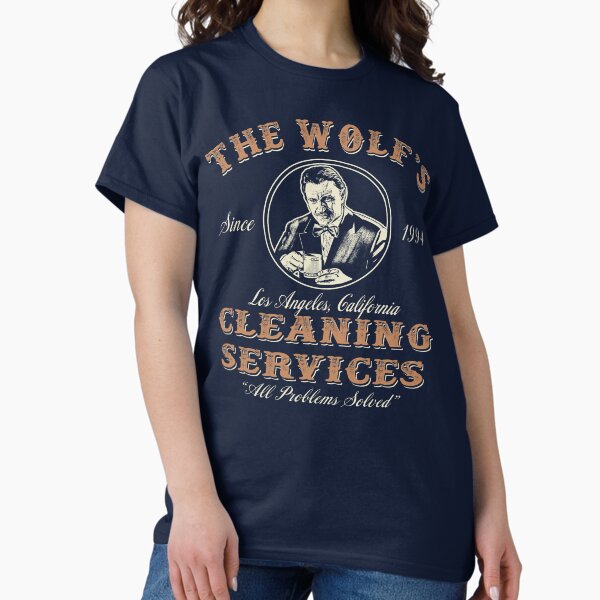 Item preview, Mr. Wolf Cleaning Services II designed and sold by Alema Art.