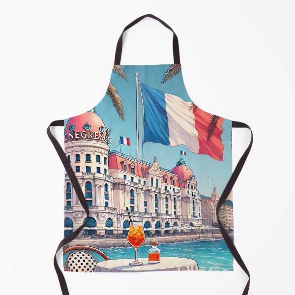 Item preview, An Aperol Spritz Toast to Nice's Charm designed and sold by unrealartwork.