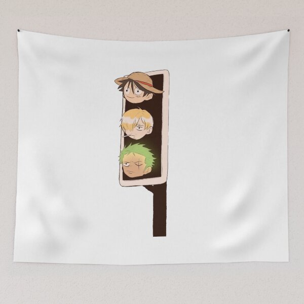 Item preview, Luffy Zoro Sanji traffic light designed and sold by kobmamba.