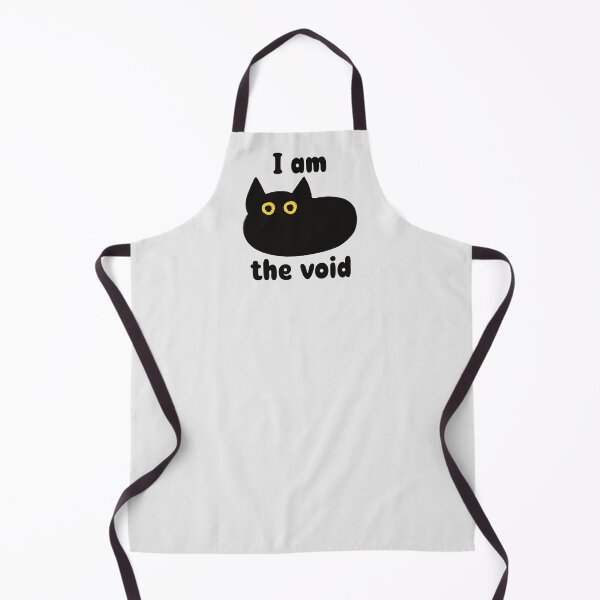 Item preview, I Am The Void Black Cat designed and sold by Skull Fern.