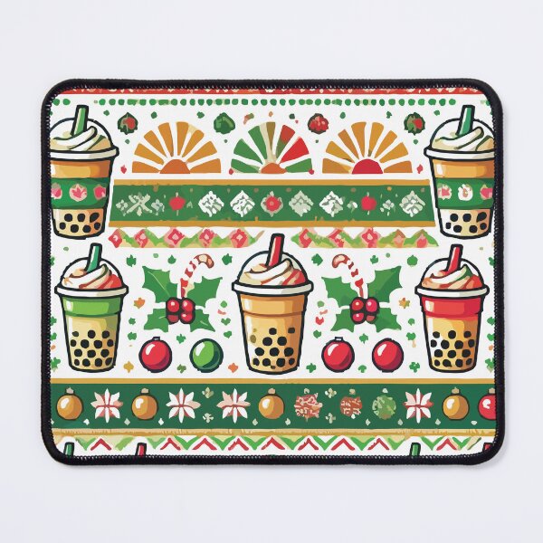 Item preview, Boba Christmas Sweater - Festive Holiday Bubble Tea  designed and sold by chantastical.