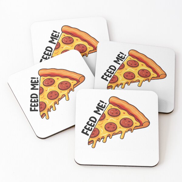 Item preview, Feed Me Pizza! designed and sold by zombiemama.