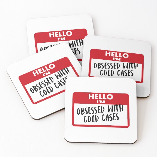 Item preview, I'm Obsessed with Cold Cases designed and sold by Shrouded Unraveled.