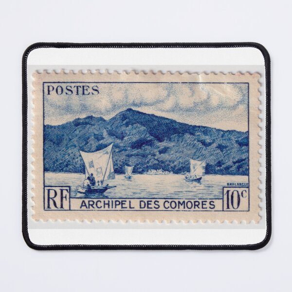 Item preview, Comores/Comoros Stamp in Blue designed and sold by rogerstrawberry.