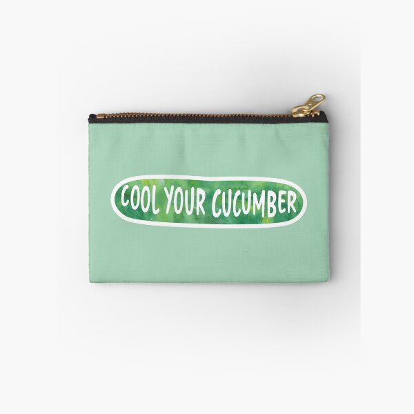 Item preview, Cool Your Cucumber - Funny Cucumber Pun Design designed and sold by hitechmom.