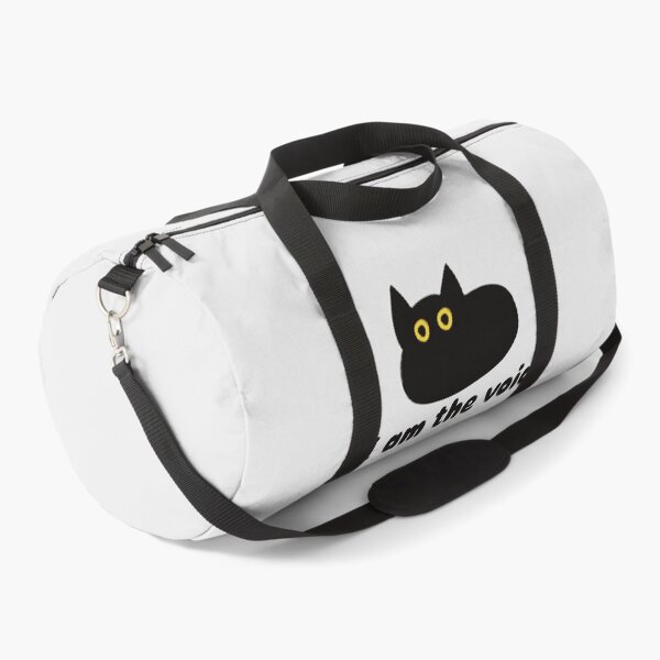 Item preview, I Am The Void Black Cat Loaf designed and sold by Skull Fern.