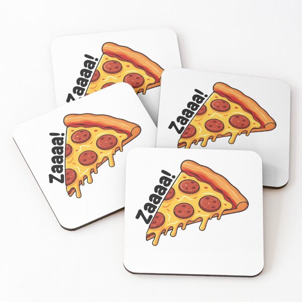 Item preview, Za! Pizza Sticker designed and sold by zombiemama.
