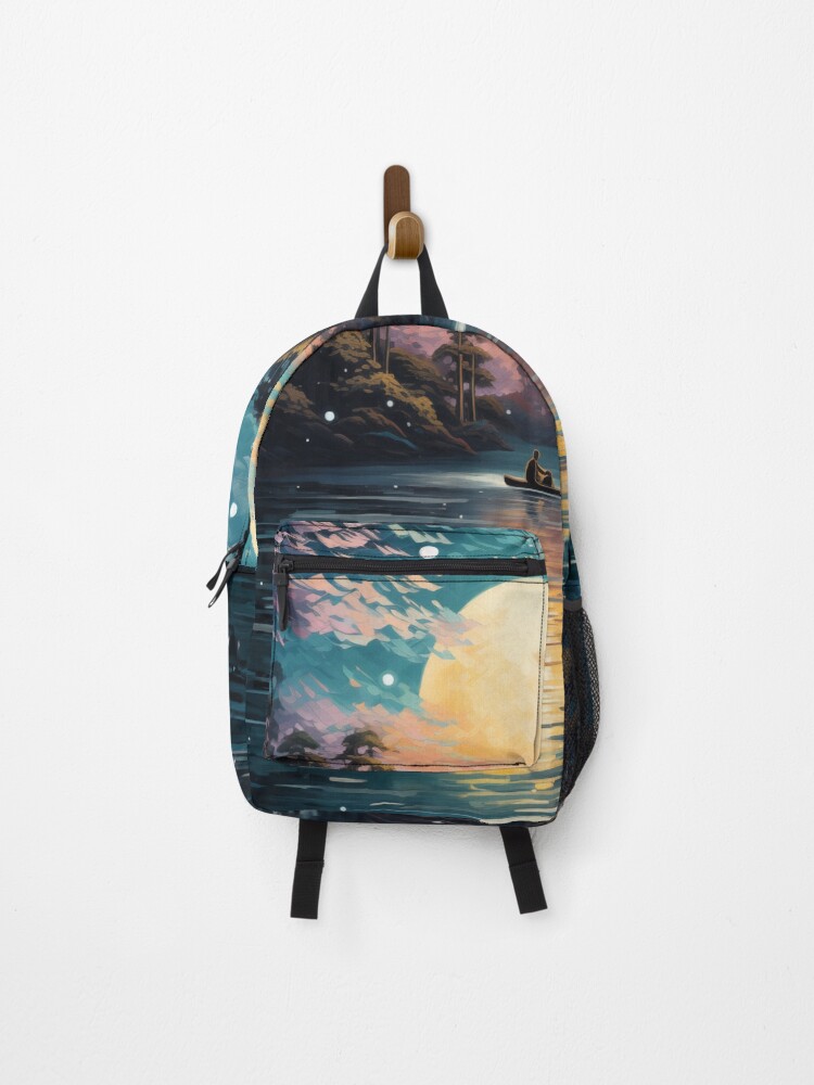 Thumbnail 1 of 3, Backpack, Tranquil River designed and sold by Rtymer.