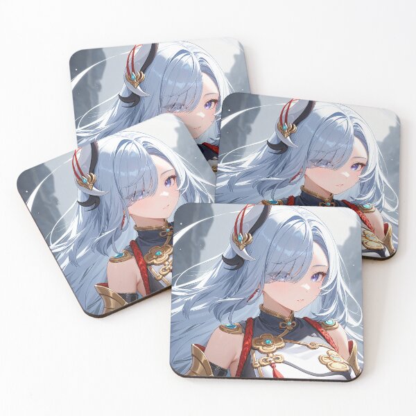 Item preview, Shenhe art for Genshin Impact Fans designed and sold by YumeKurenai.