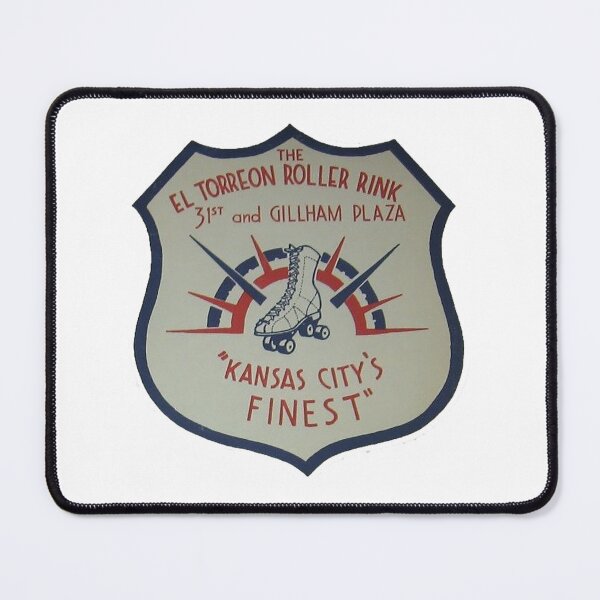 Item preview, El Torreon Roller Rink Kansas City Missouri Roller Skating Rink Sticker Decal Label designed and sold by tislord.