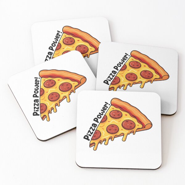 Item preview, Pizza Power Pizza Sticker  designed and sold by zombiemama.