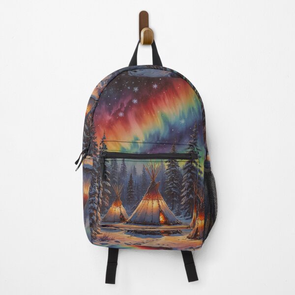 Item preview, Northern Lights Winter Tipi Encampment designed and sold by JMWCD.