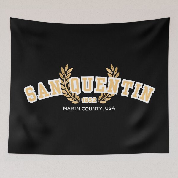 Item preview, San Quentin Prison University, Gold and White designed and sold by UNK-Fatigues.