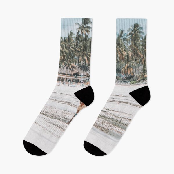 Item preview, Zanzibar, Africa, Tropical Paradise Beach Palm Trees designed and sold by SummerSoulCo.