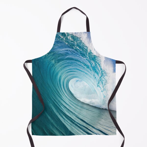 Item preview, A powerful ocean wave curls majestically under a clear blue sky, showcasing the beauty and force of nature designed and sold by homydesign.