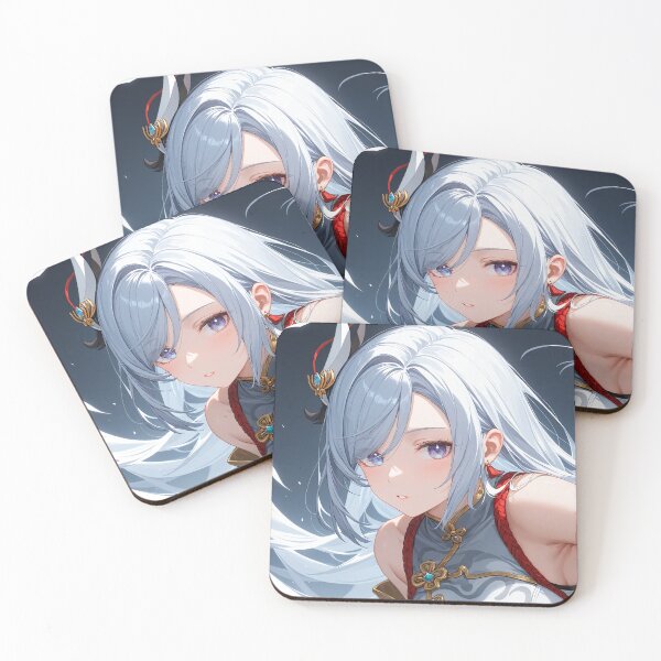 Item preview, Shenhe Art for Genshin Impact Fans designed and sold by YumeKurenai.