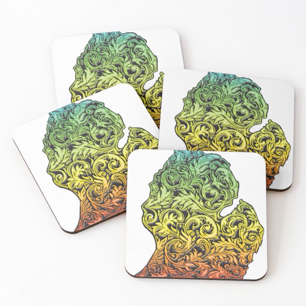 Item preview, Michigan Filigree Ombre Design designed and sold by GrimPrintingCo.