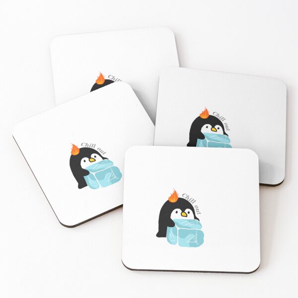 Item preview, Clear background Chill out Penguin designed and sold by HanPM.