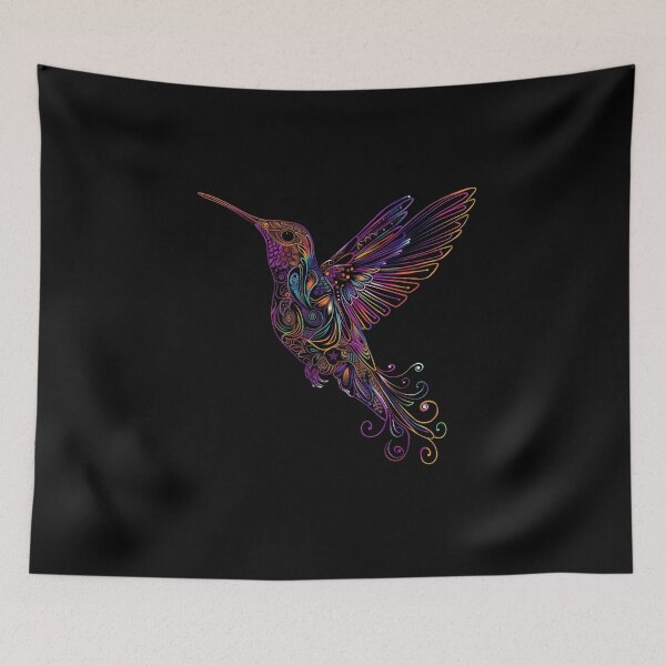 Item preview, Stylized Hummingbird 1 designed and sold by HarmonyTheKoala.