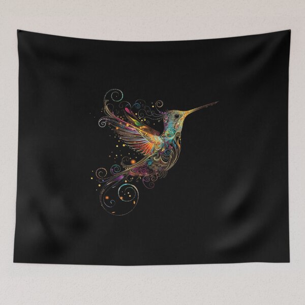Item preview, Stylized Hummingbird 2 designed and sold by HarmonyTheKoala.
