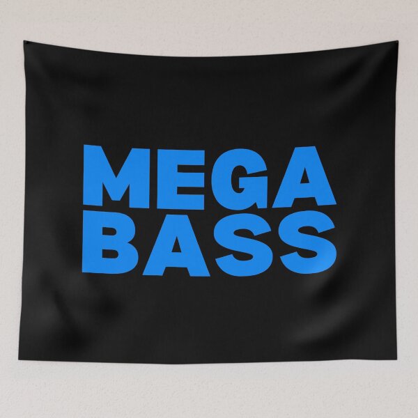 Item preview, Mega Bass, Blue designed and sold by UNK-Fatigues.