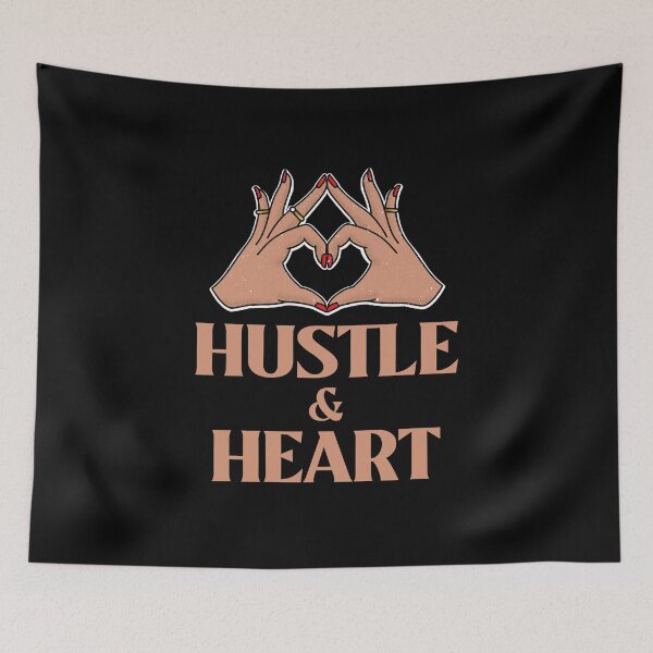 Item preview, Hustle and Heart designed and sold by 87-Aesthetics.