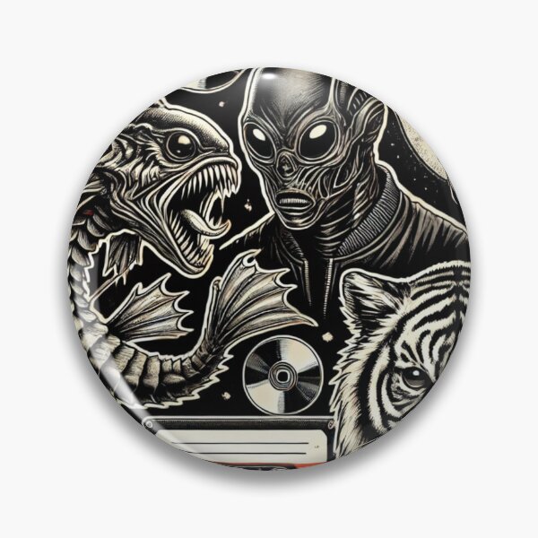 Item preview, Cosmic Creatures and Retro Tapes designed and sold by AnuphongCH2020.
