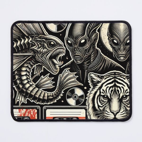 Item preview, Cosmic Creatures and Retro Tapes designed and sold by AnuphongCH2020.