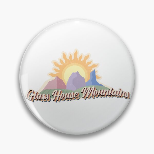 Item preview, Glass House Mountains Retro designed and sold by Second Summit  Designs.