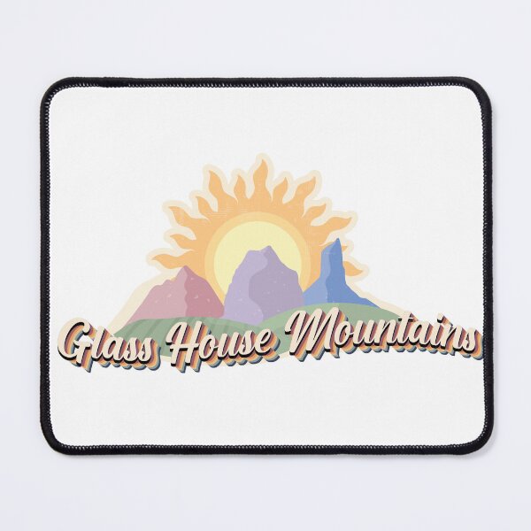 Item preview, Glass House Mountains Retro designed and sold by Second Summit  Designs.