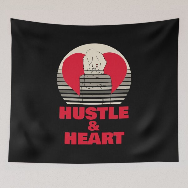 Item preview, Hustle and Heart designed and sold by 87-Aesthetics.