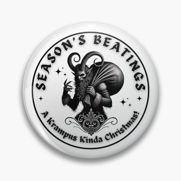 Item preview, Season's Beatings - A Krampus Christmas designed and sold by GravNReflection.