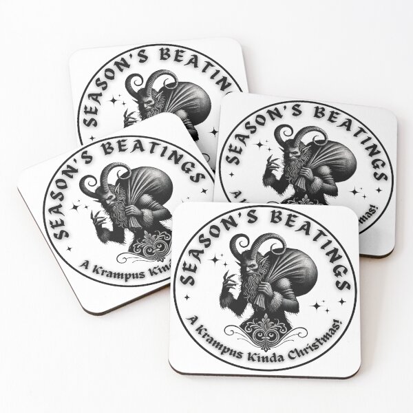 Item preview, Season's Beatings - A Krampus Christmas designed and sold by GravNReflection.
