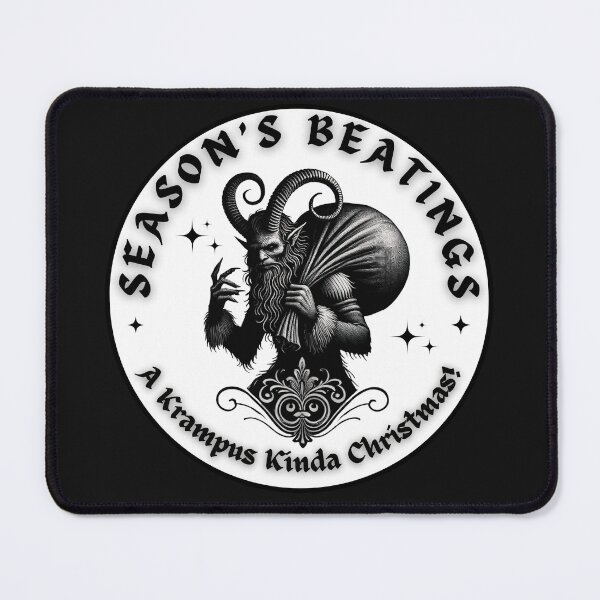 Item preview, Season's Beatings - A Krampus Christmas designed and sold by GravNReflection.