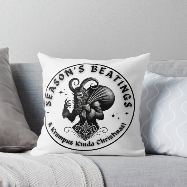Item preview, Season's Beatings - A Krampus Christmas designed and sold by GravNReflection.