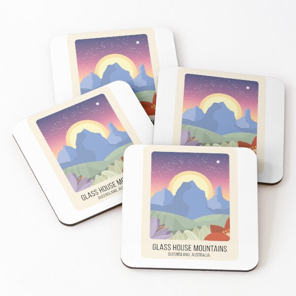 Item preview, Glass House Mountains designed and sold by Second Summit  Designs.