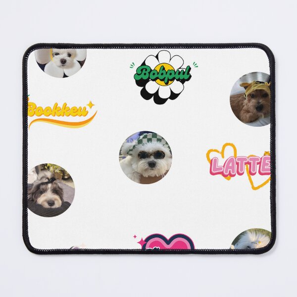 Item preview, seventeen kpop dogs sticker pack designed and sold by mochihoshi.